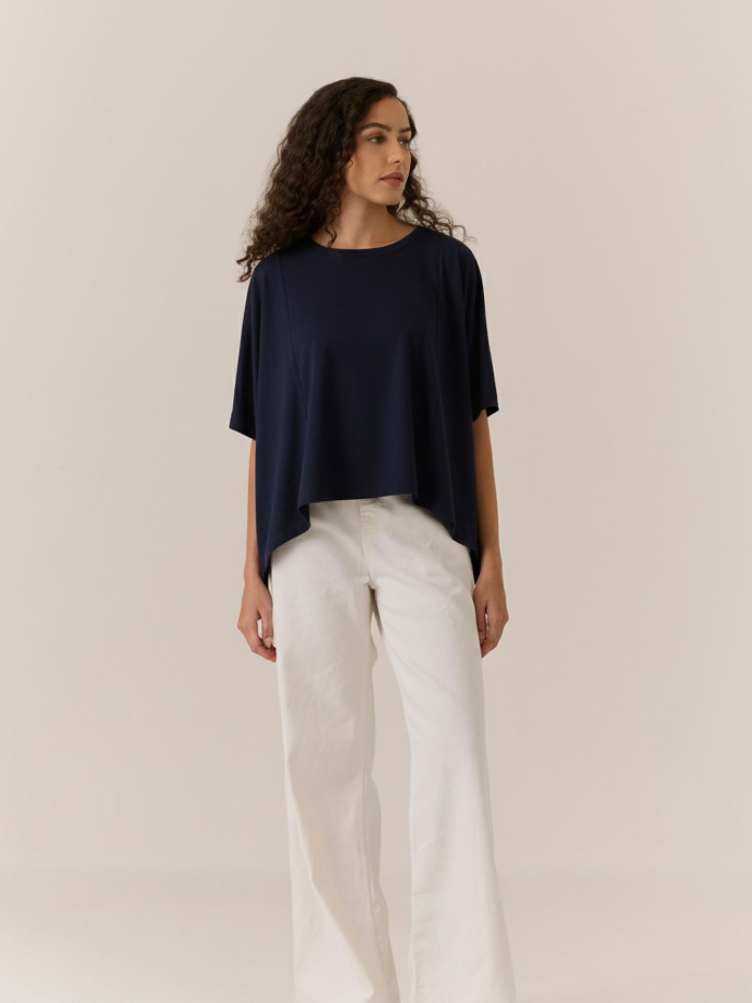 Relaxed Drape Top