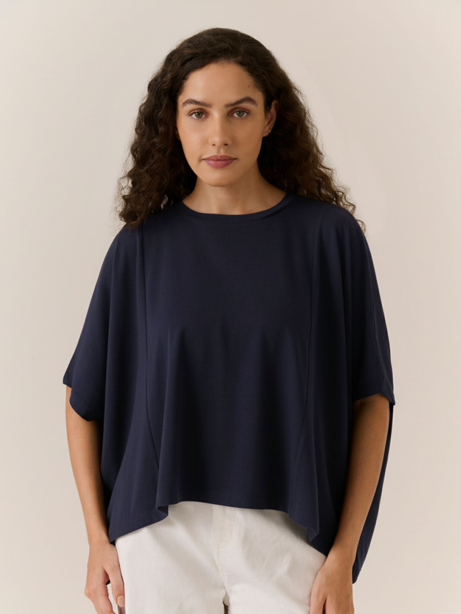 Relaxed Drape Top
