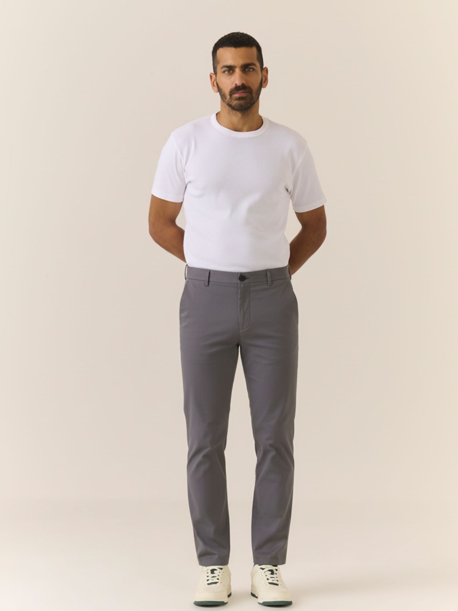Performance Trouser - Mens - Charcoal (bottom, man, pant) 95% Polyester 5% Spandex