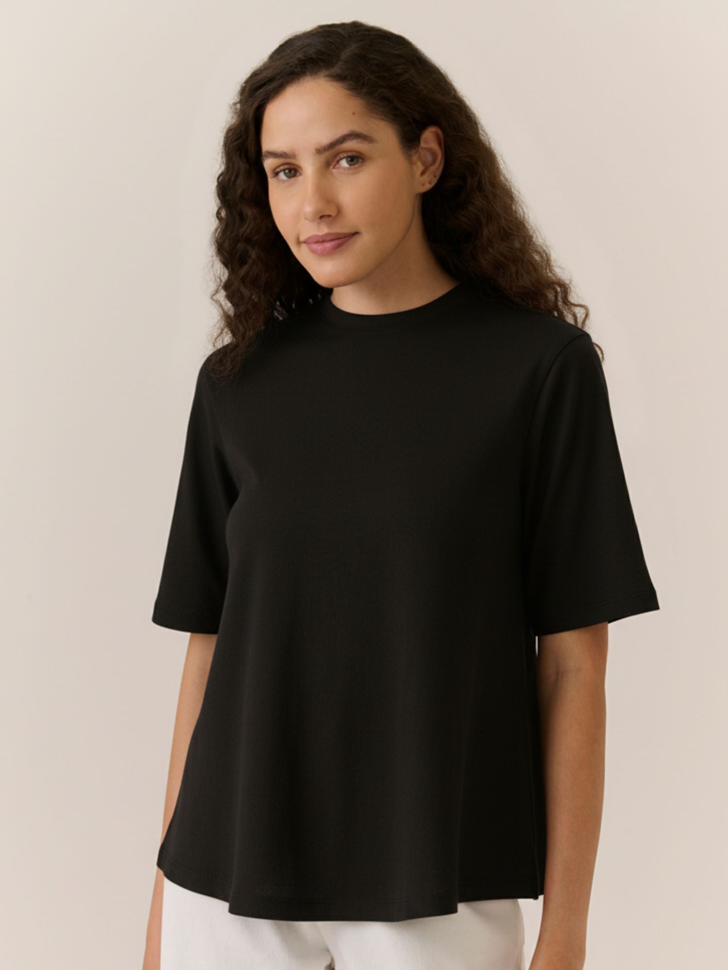 Relaxed A-Line Top