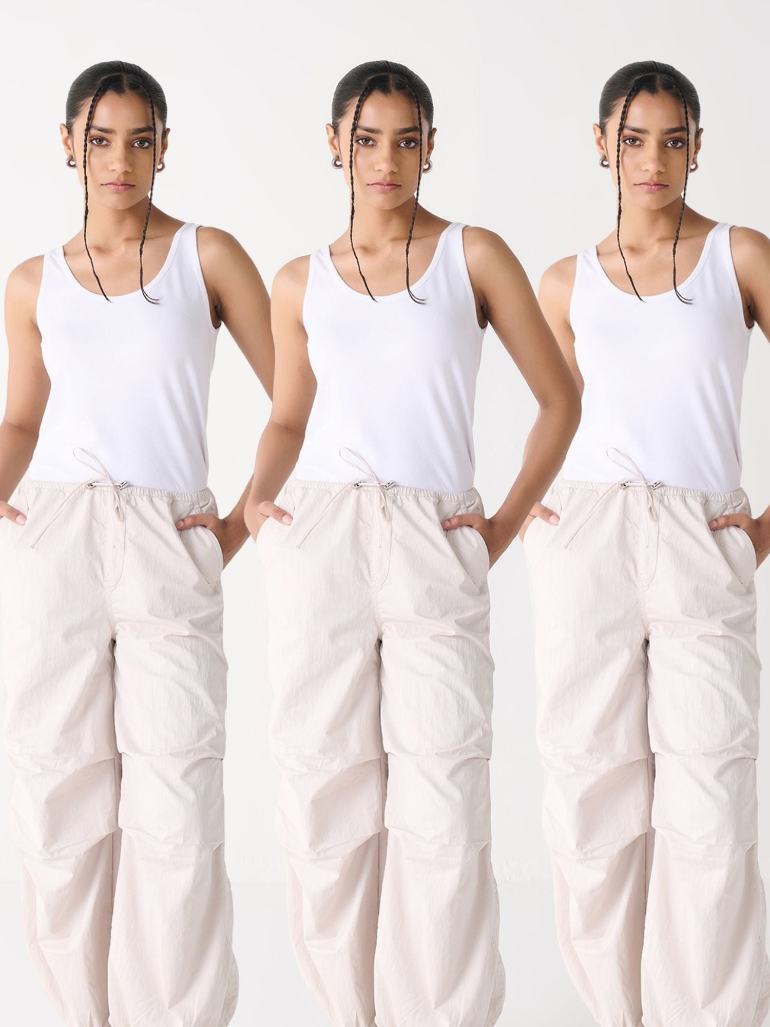 3x The Better Tank Bundle (Woman) - White
