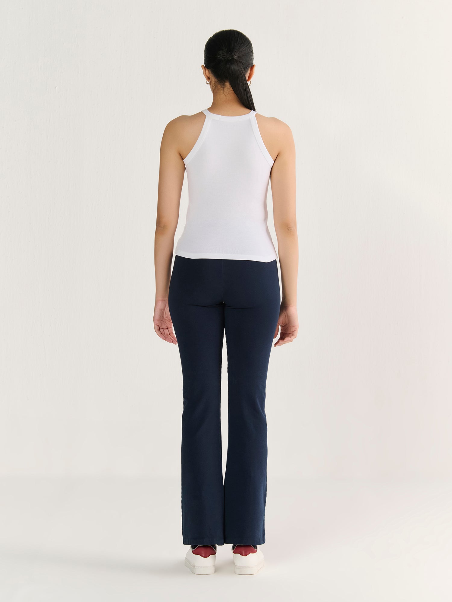 Rib Halter Neck Tank