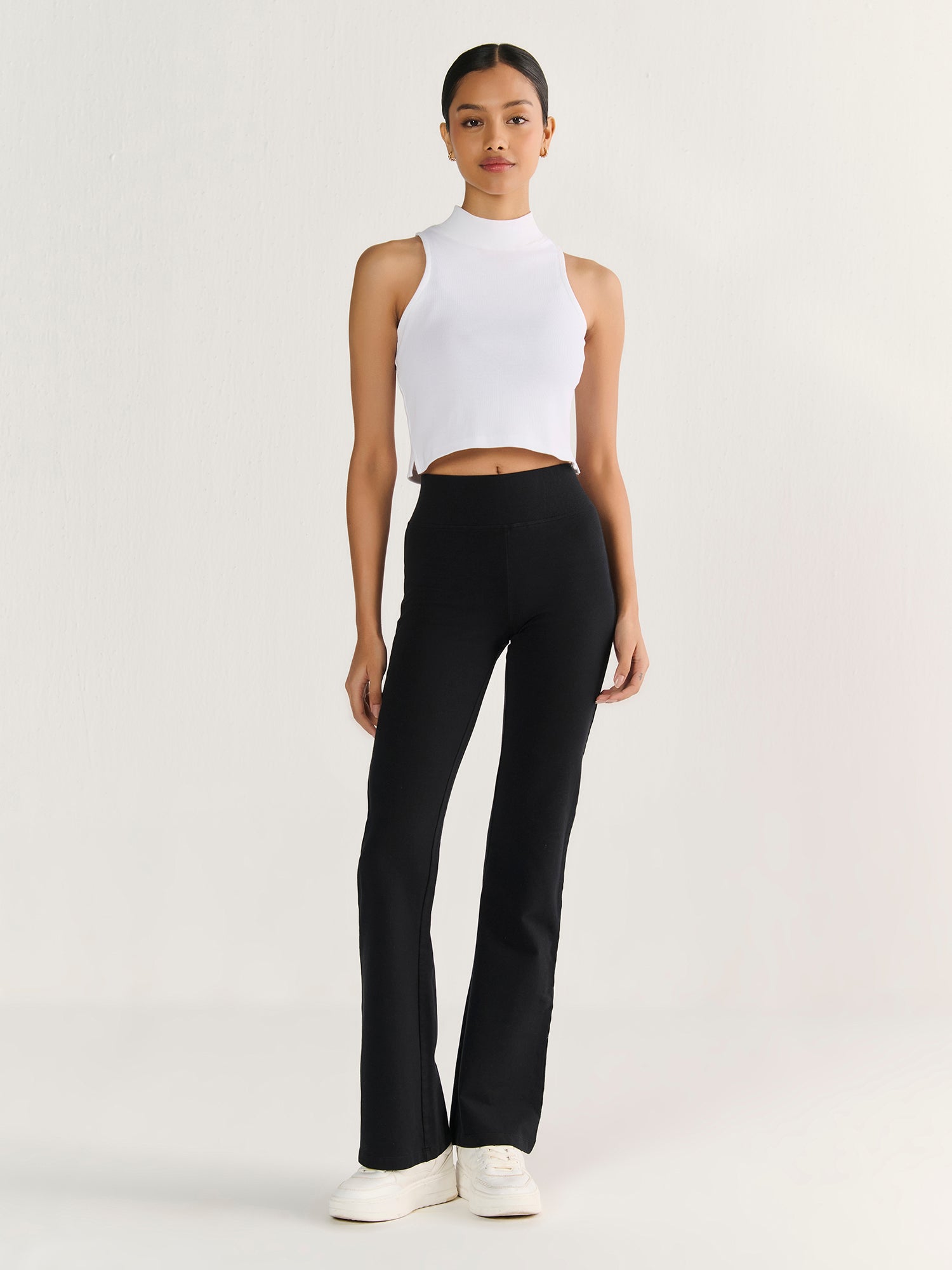 High-Waist Flare Pants