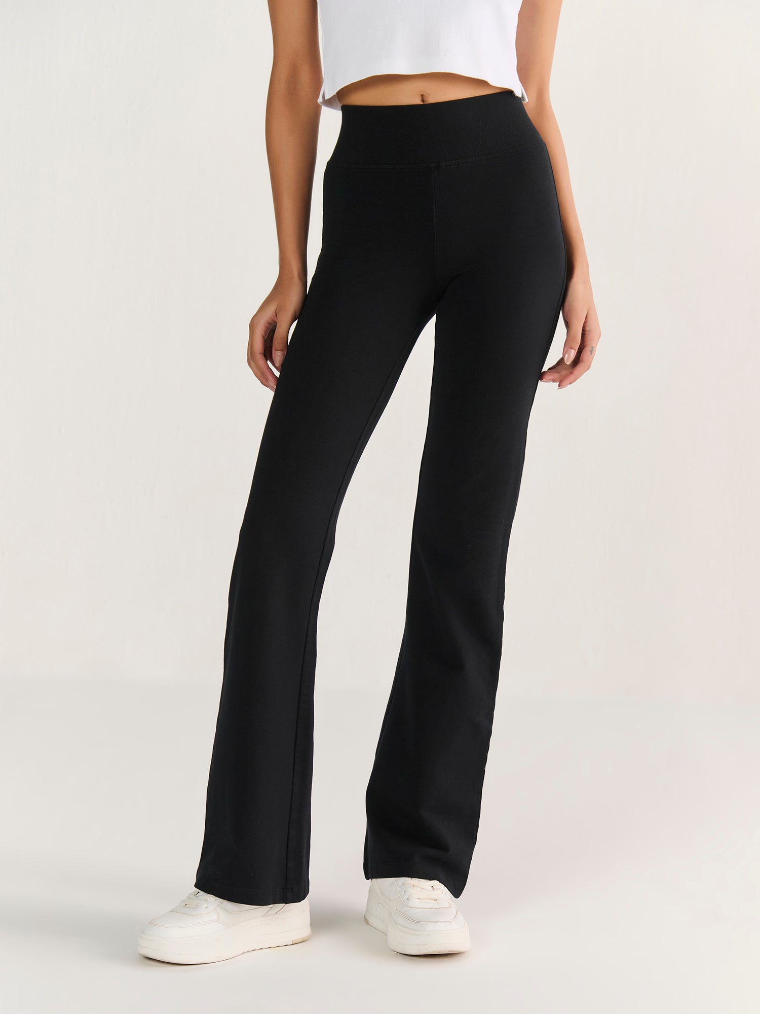 High-Waist Flare Pants