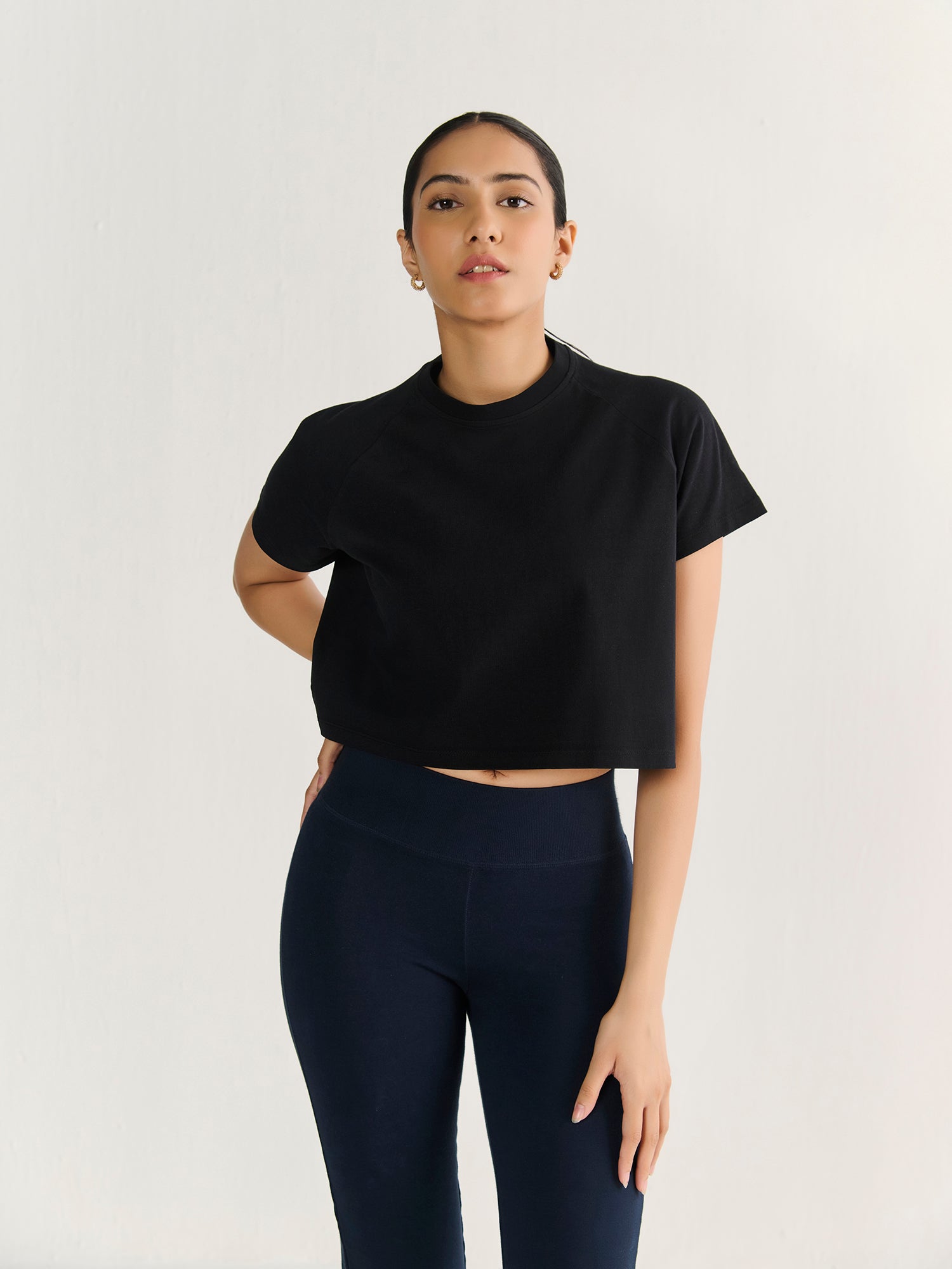Heavy Boxy Crop Tee