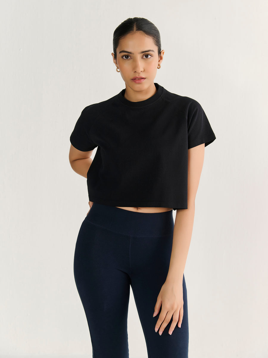 Bolder cut. Different mood, same fabric.