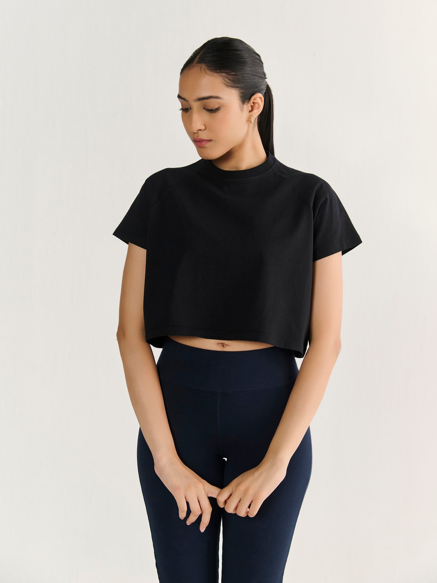 Heavy Boxy Crop Tee