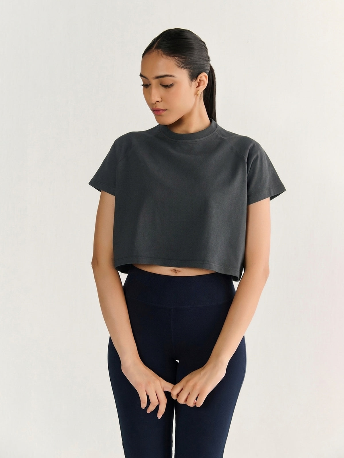 Heavy Boxy Crop Tee