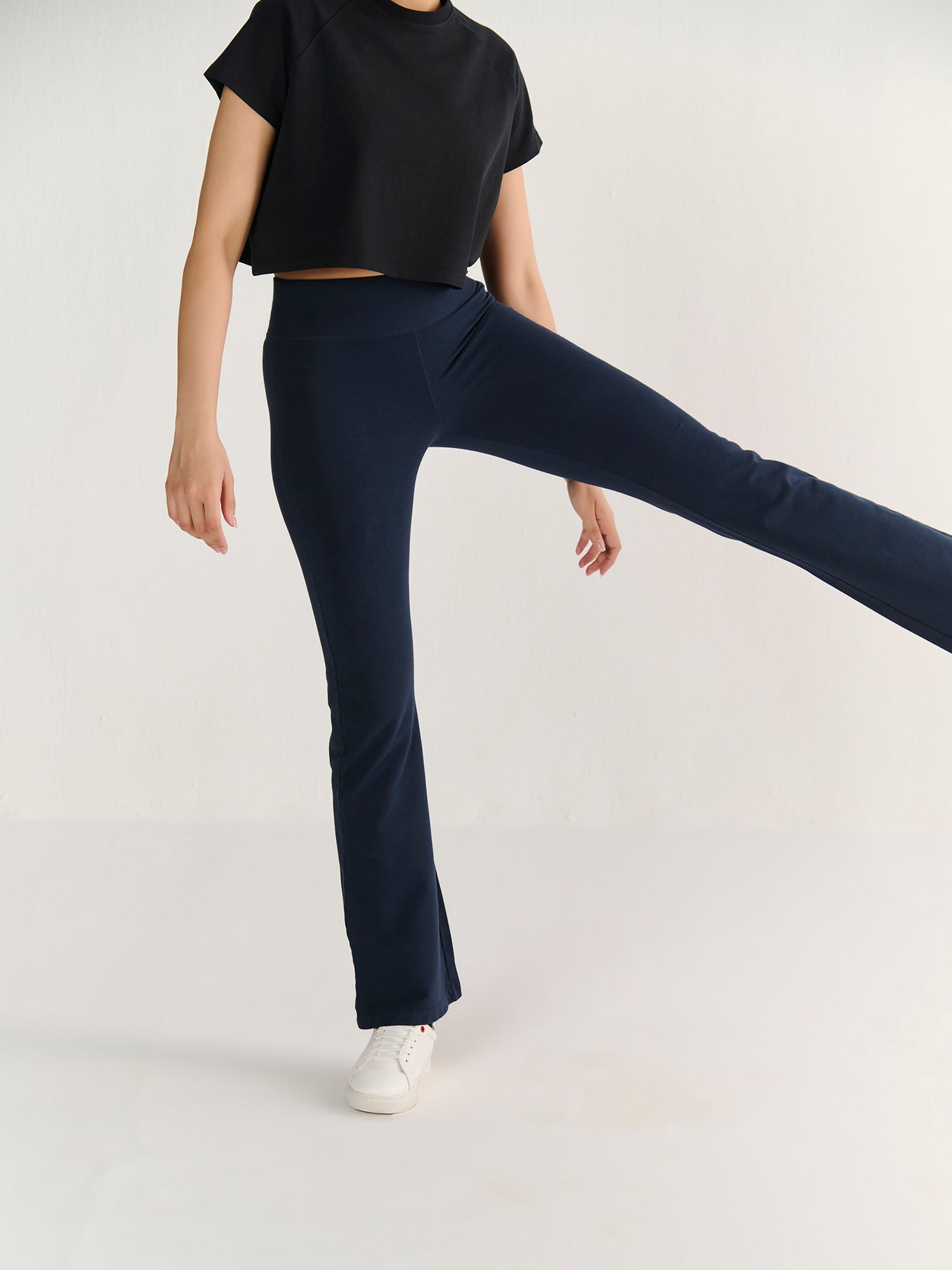 High-Waist Flare Pants