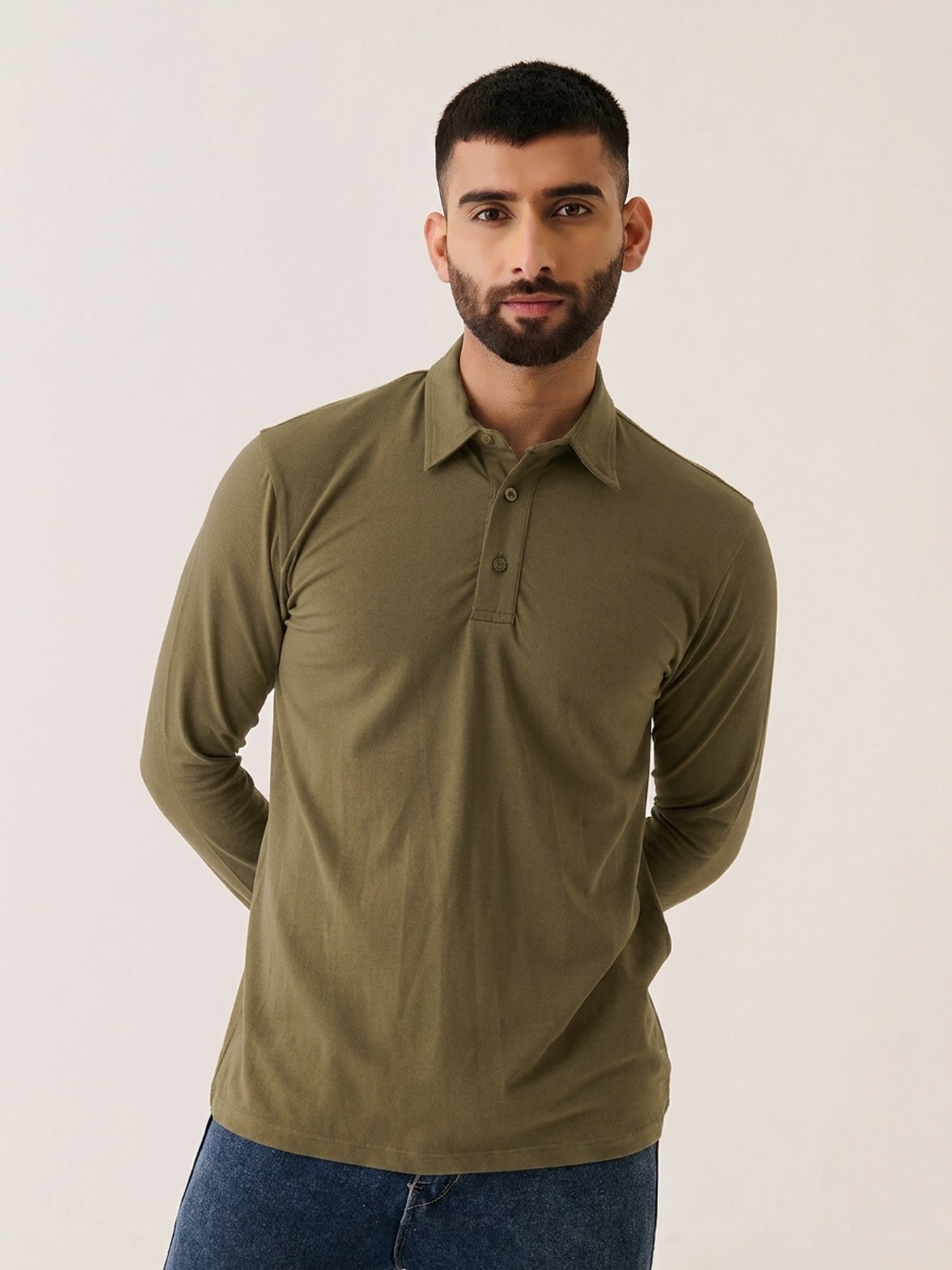 Long Sleeve Polo