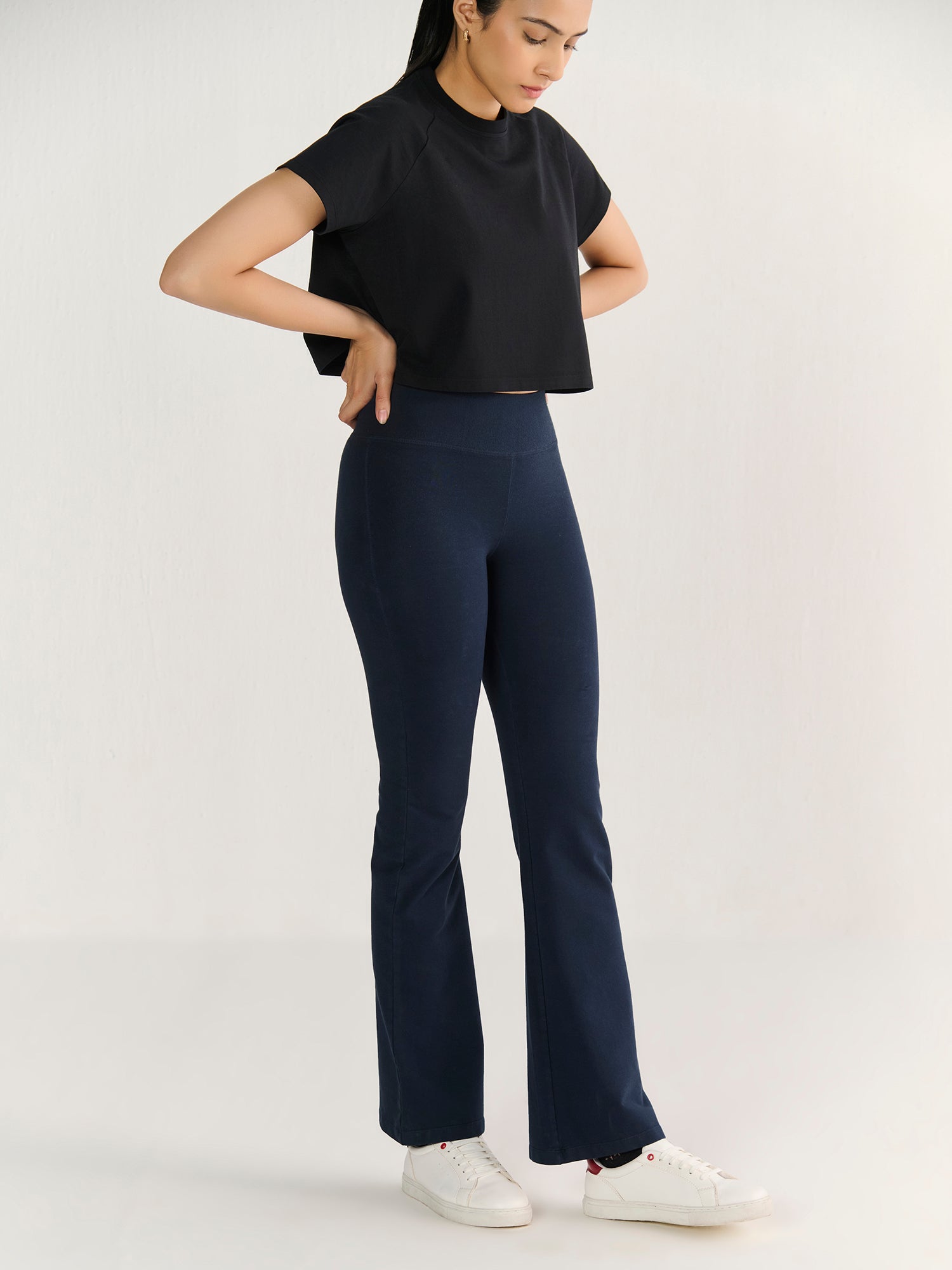 High-Waist Flare Pants
