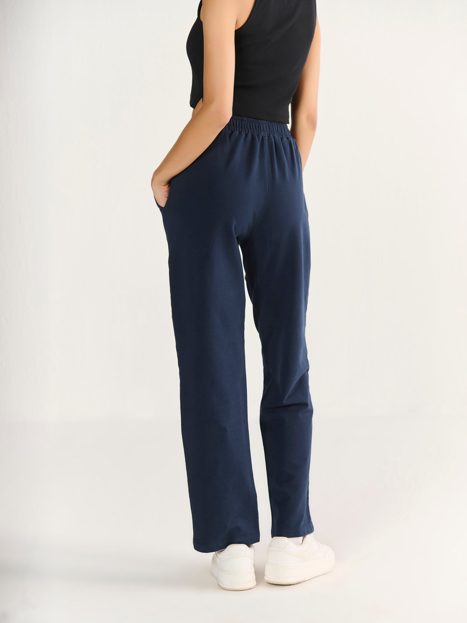 Straight-Leg Track Pants