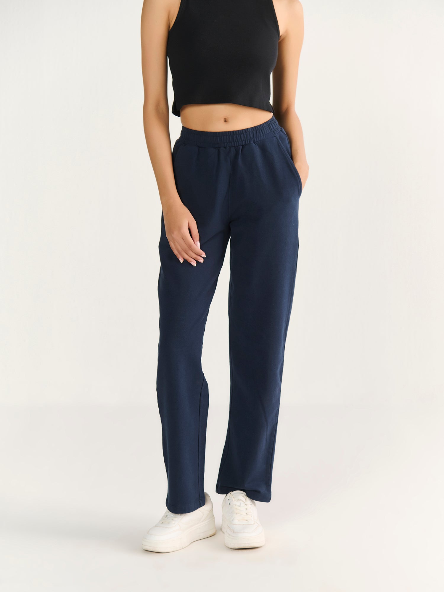 Straight-Leg Track Pants