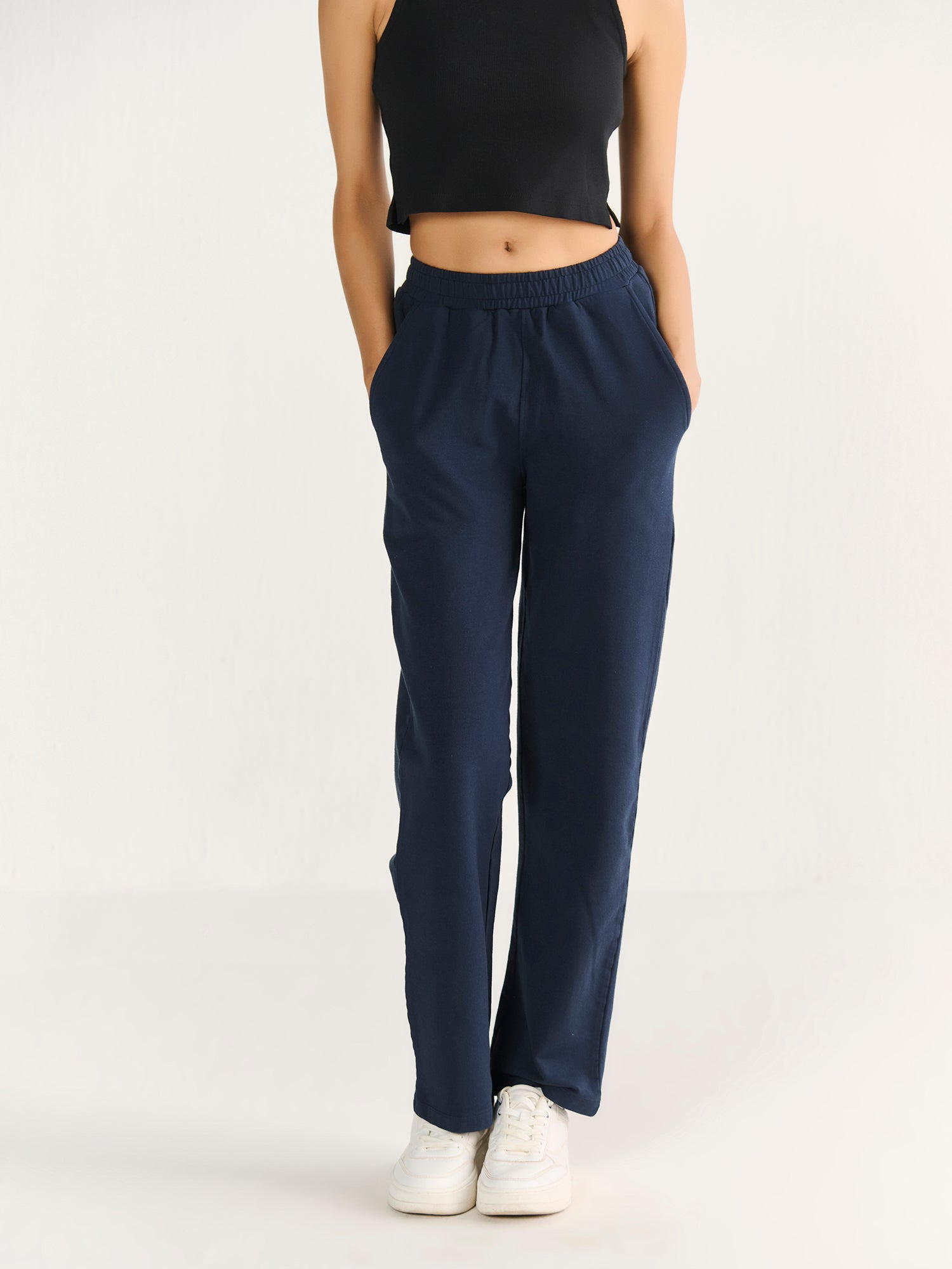 Straight-Leg Track Pants