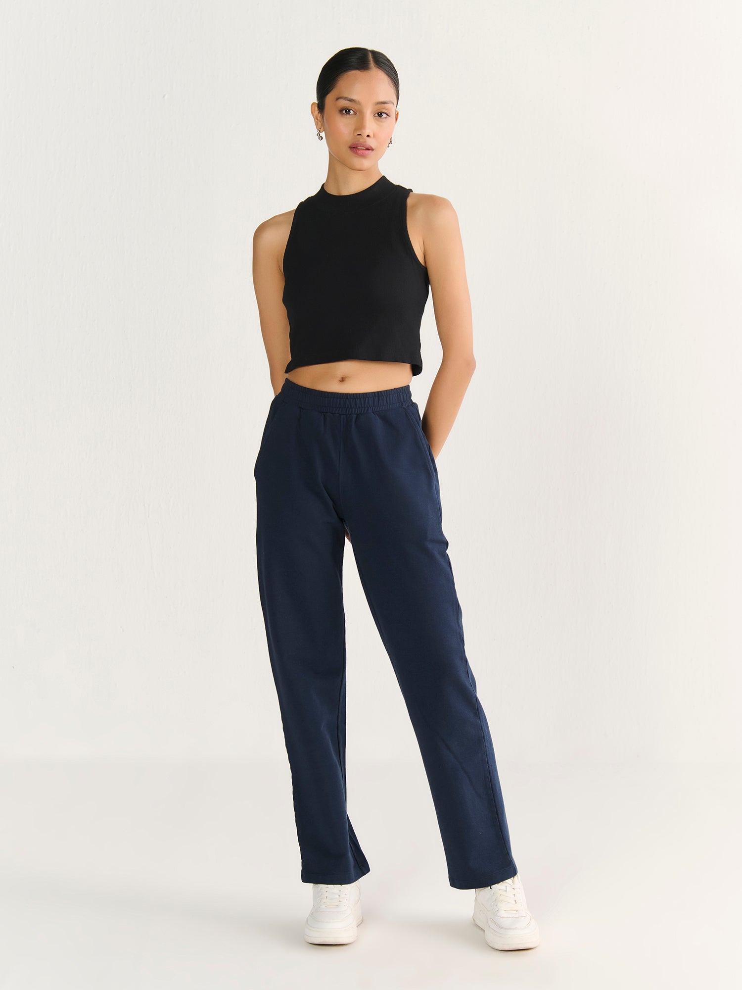 Straight-Leg Track Pants