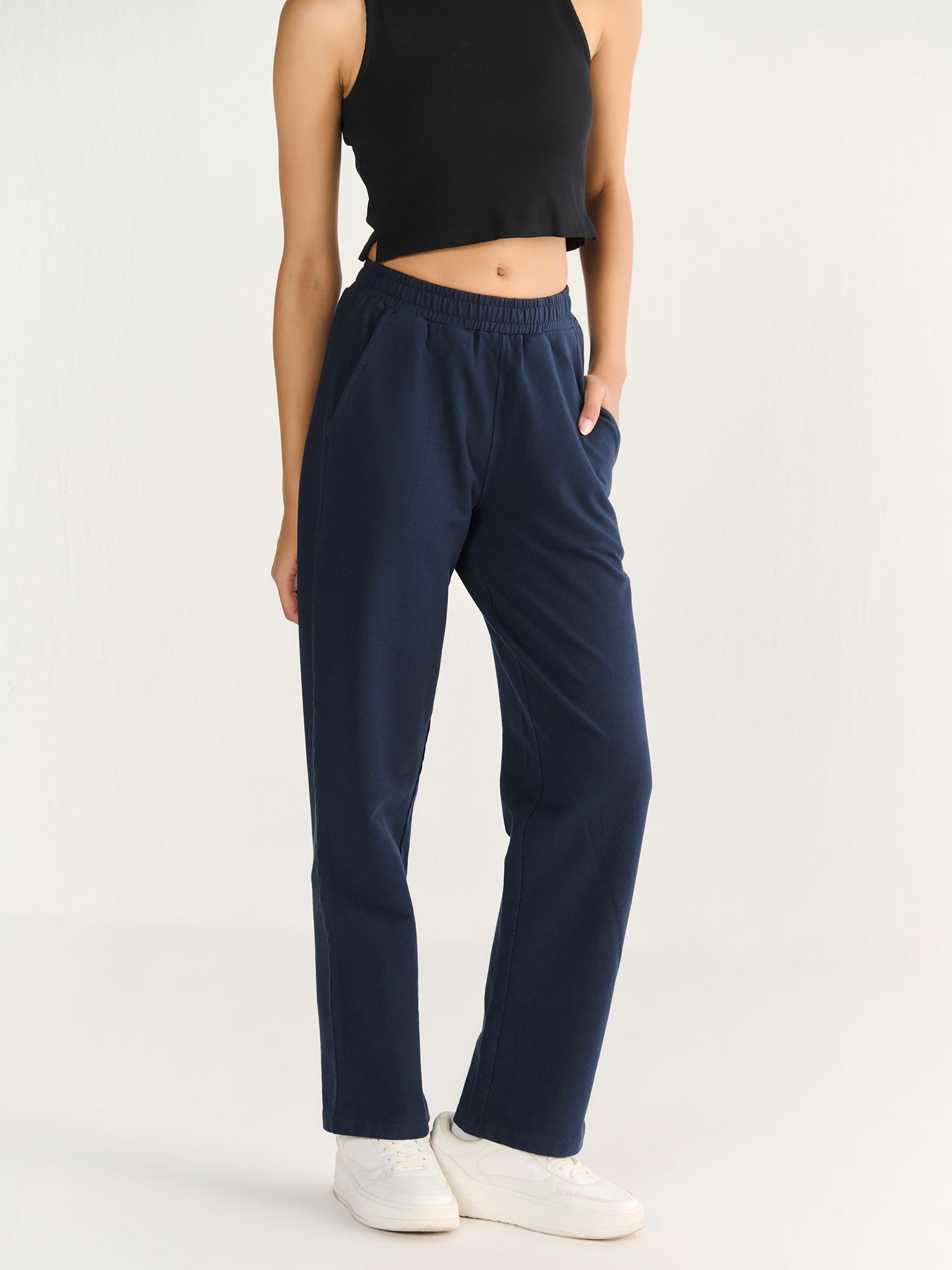 Straight-Leg Track Pants