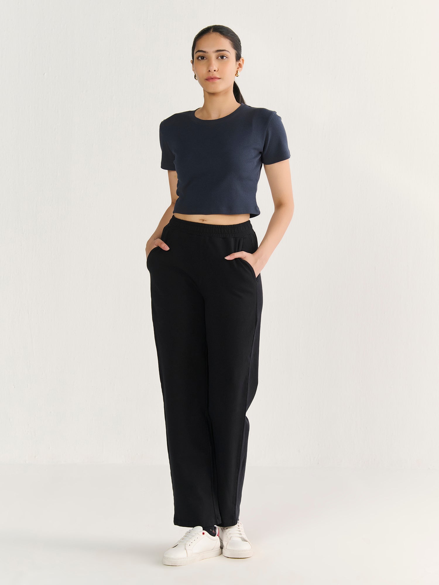 Rib Crop Tee