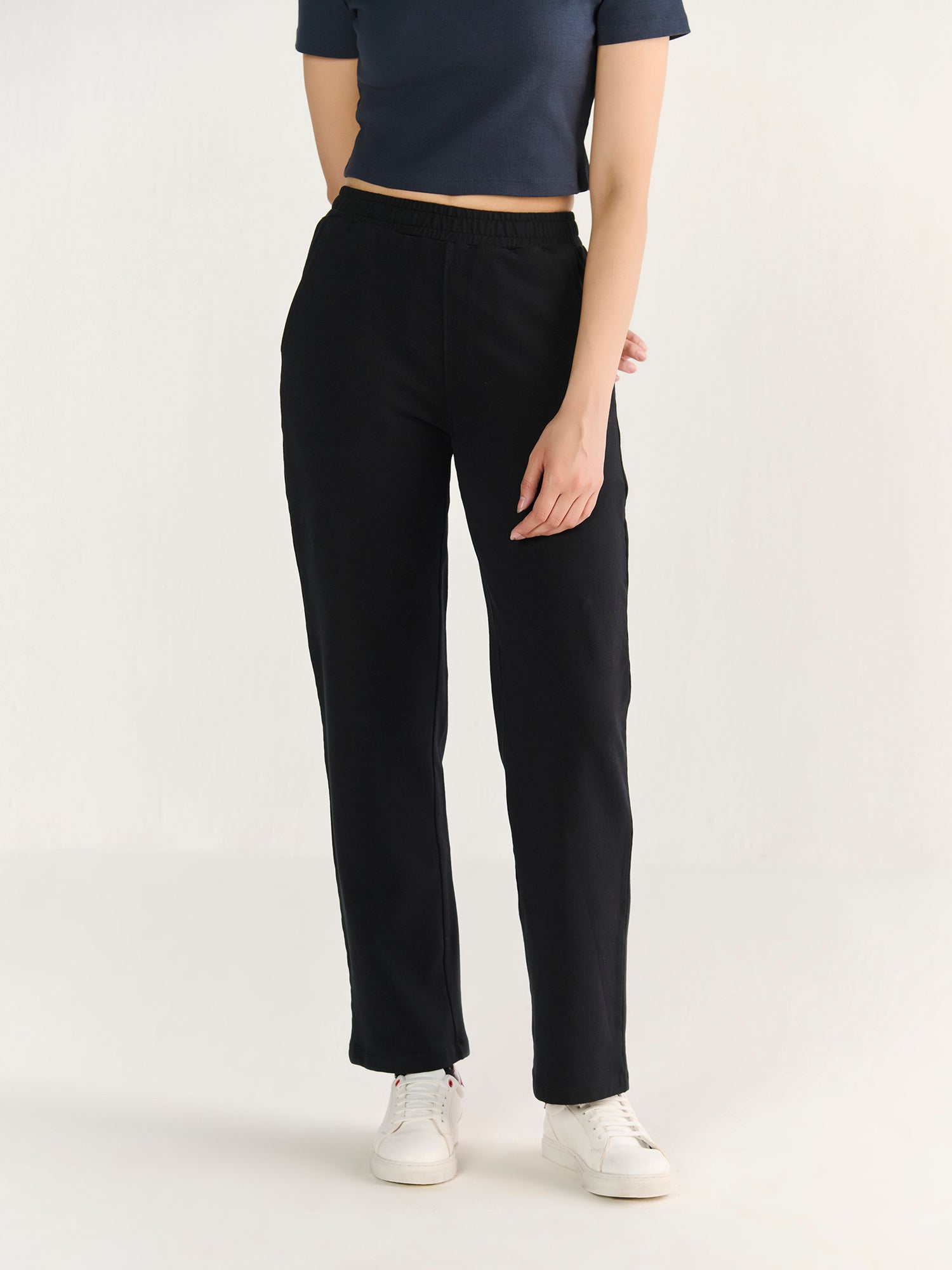 Straight-Leg Track Pants