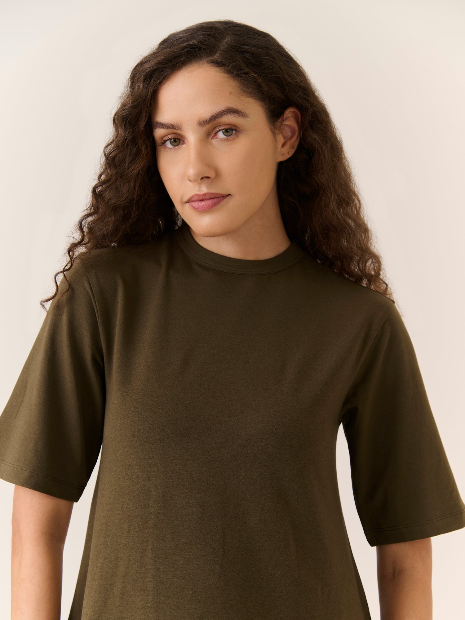 Relaxed A-Line Top