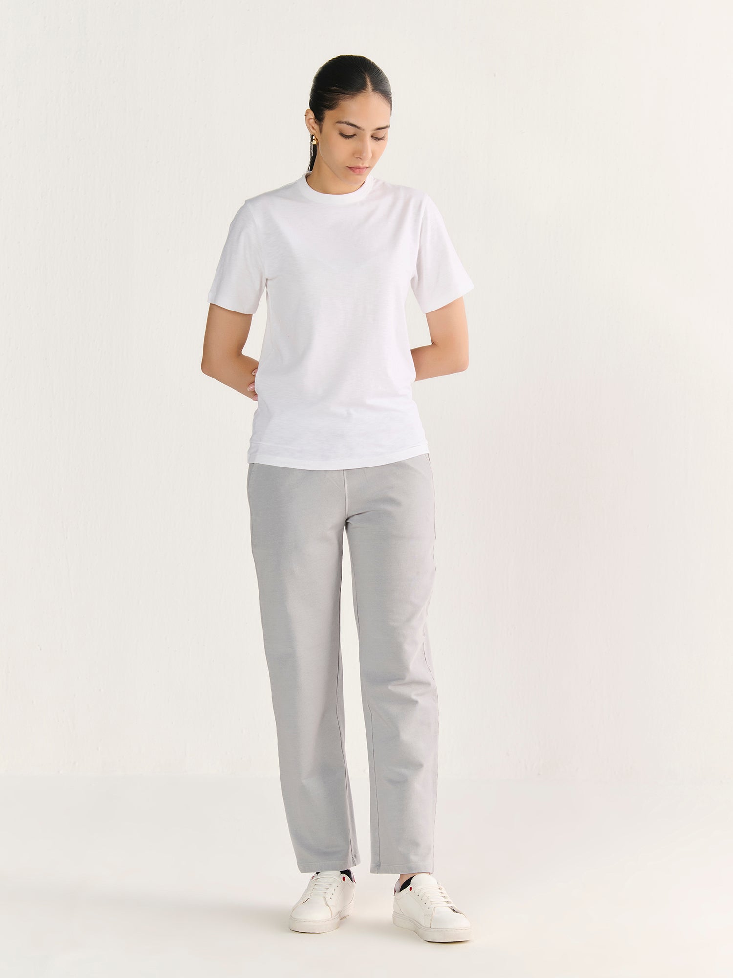 Textured Slub Short Sleeve Tee