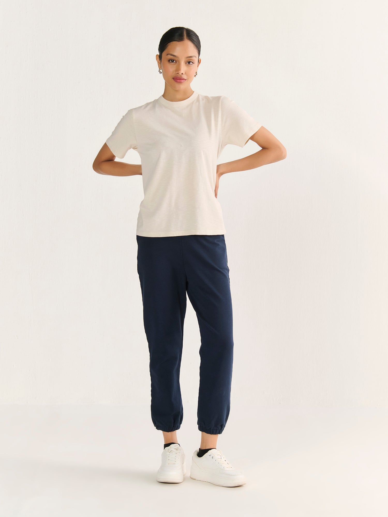 Textured Slub Short Sleeve Tee