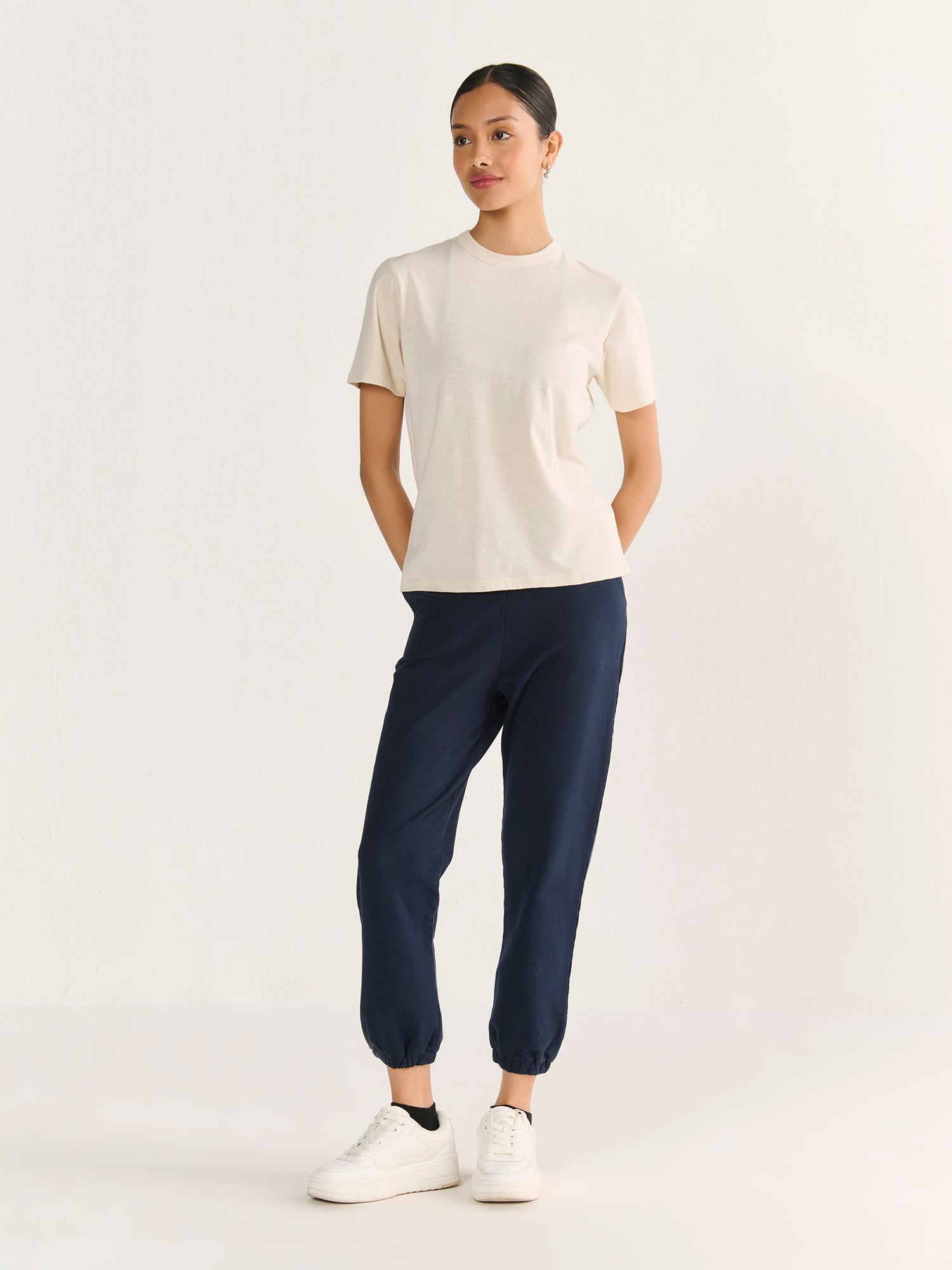 Textured Slub Short Sleeve Tee