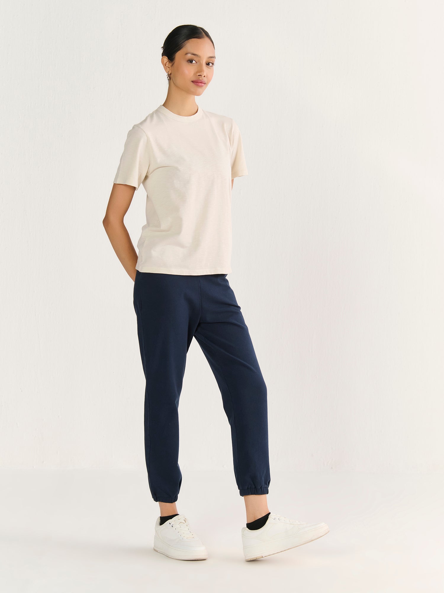 Textured Slub Short Sleeve Tee