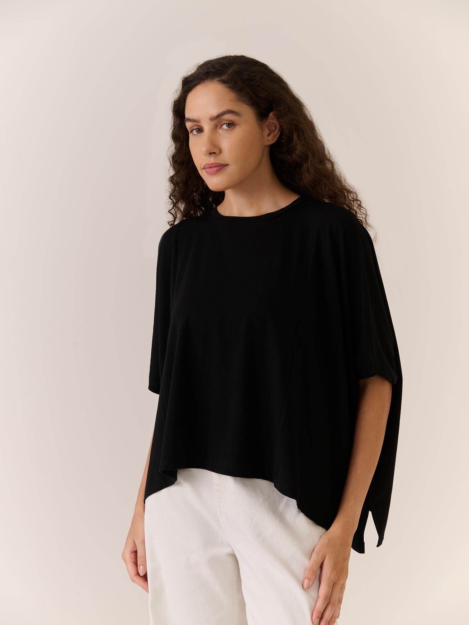 Relaxed Drape Top