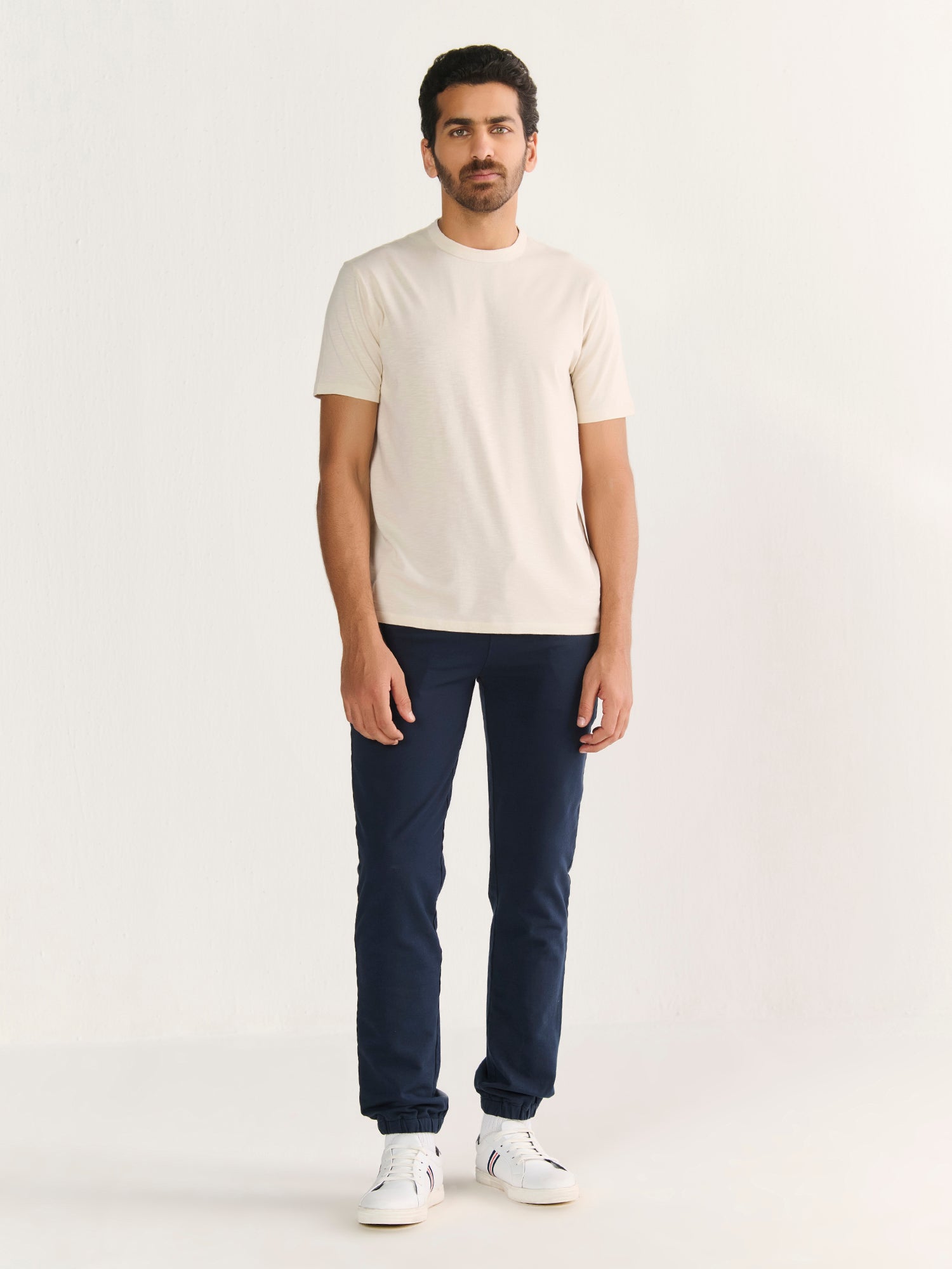Textured Slub Short Sleeve Tee