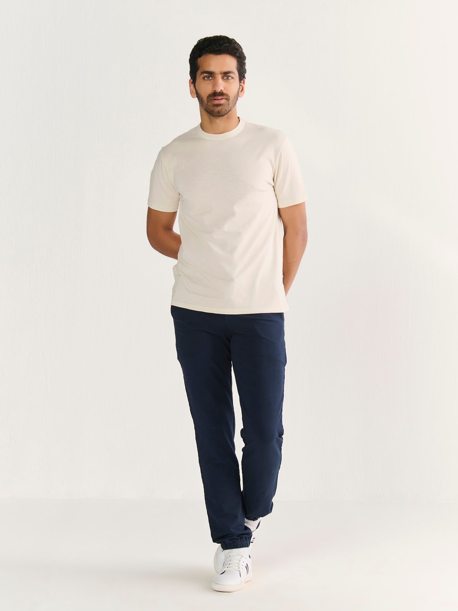 Textured Slub Short Sleeve Tee
