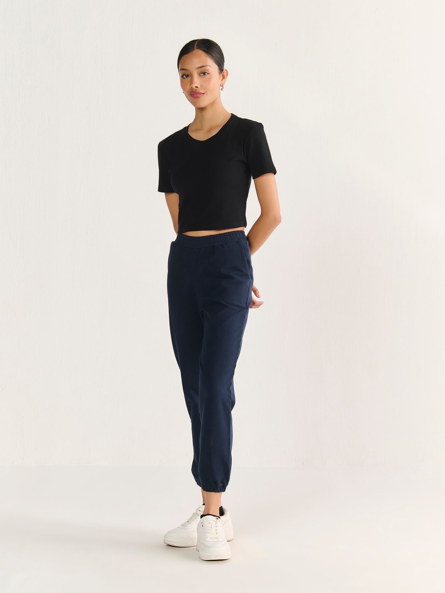 Rib Crop Tee