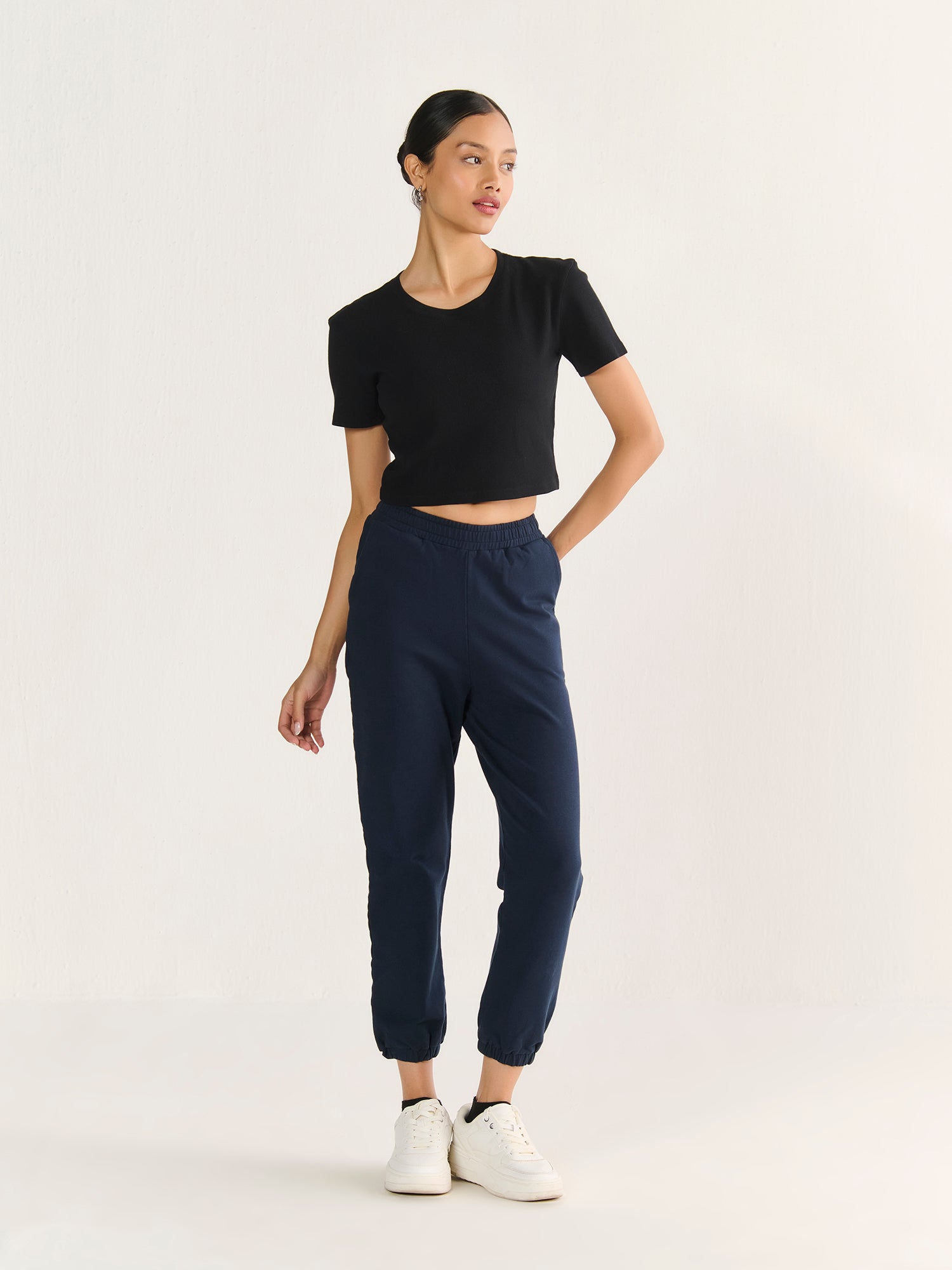 Rib Crop Tee