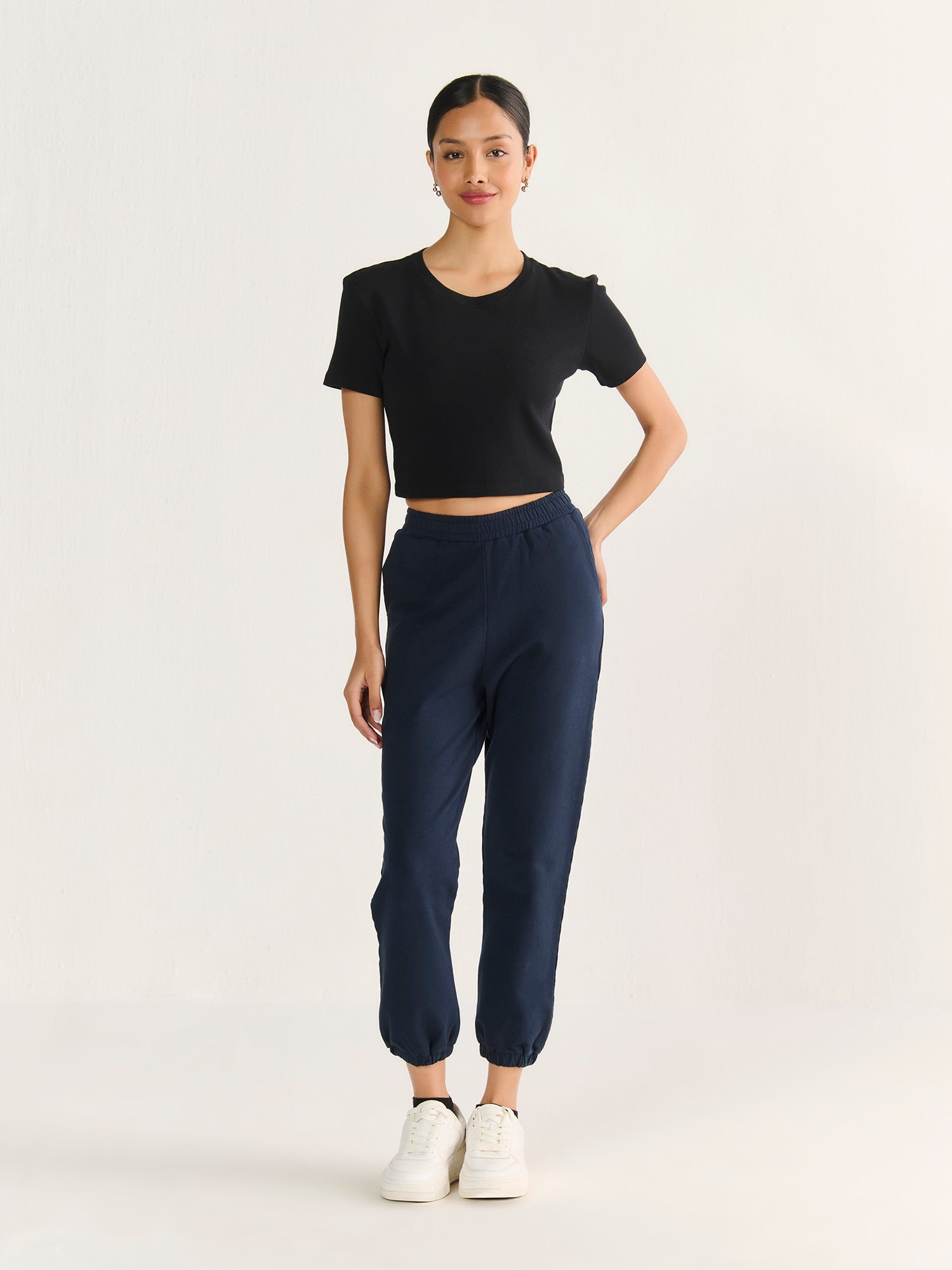 Rib Crop Tee