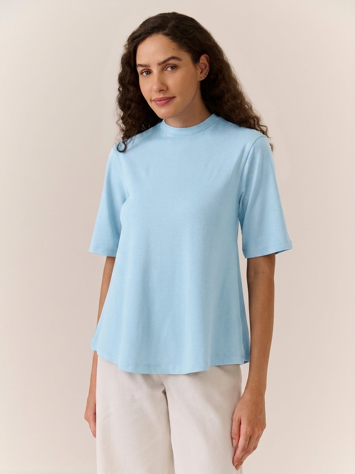 Relaxed A-Line Top
