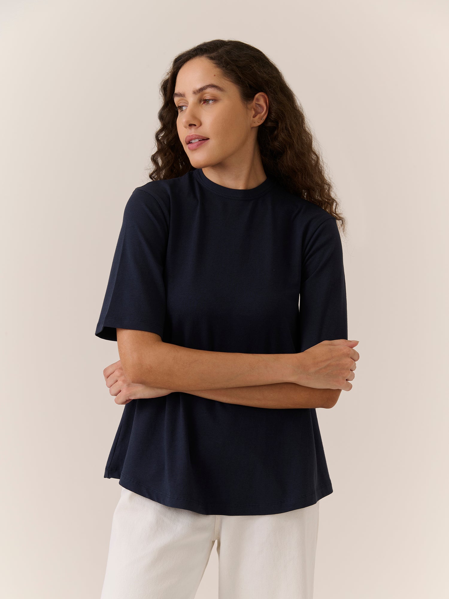 Relaxed A-Line Top