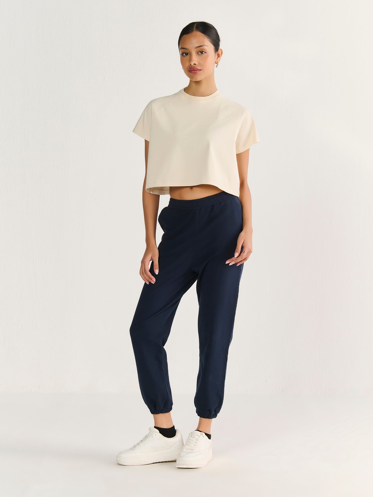 Heavy Boxy Crop Tee