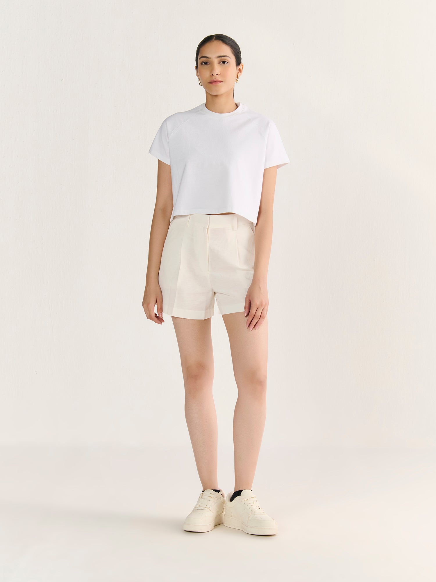 Heavy Boxy Crop Tee