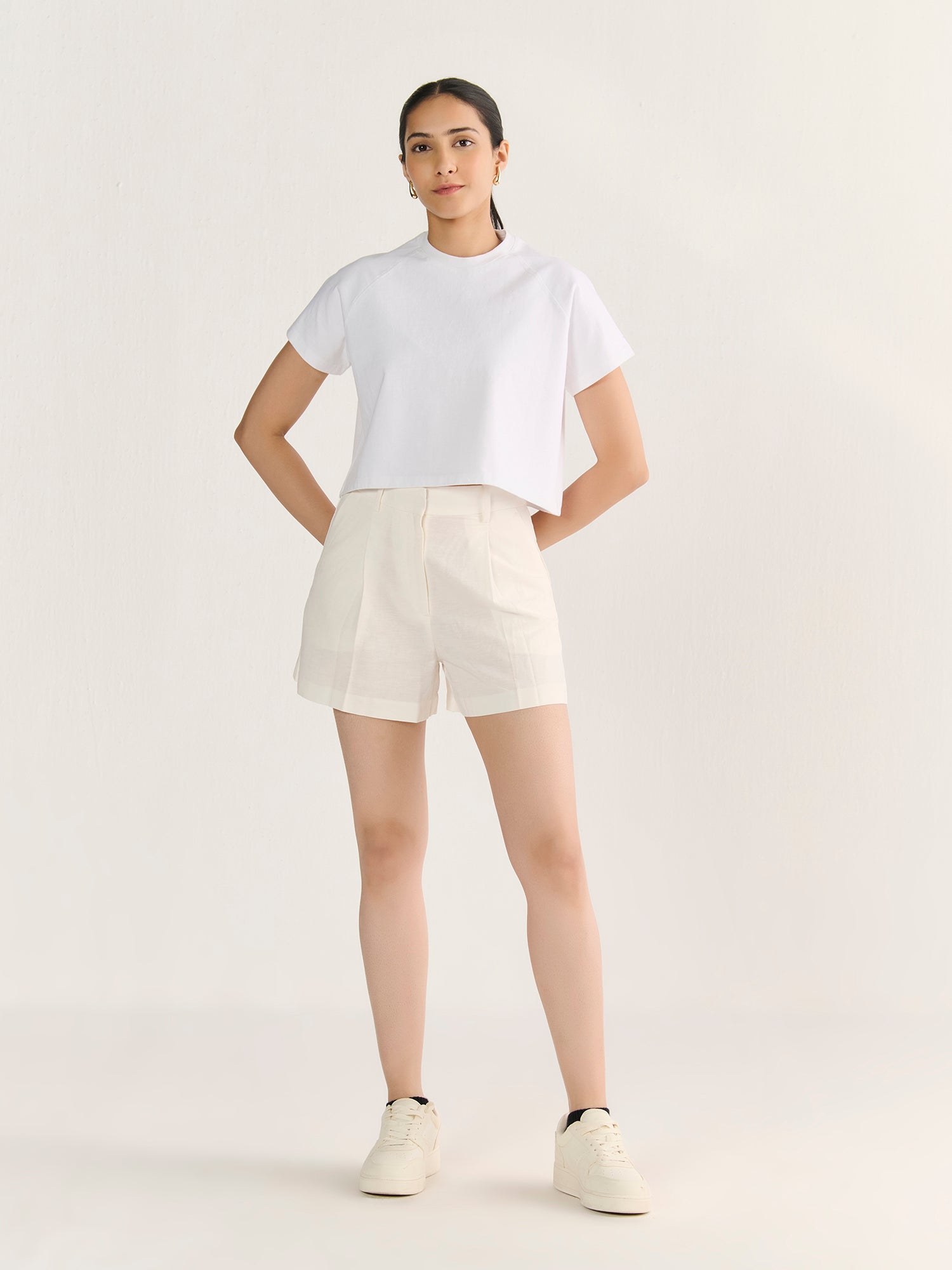 Heavy Boxy Crop Tee