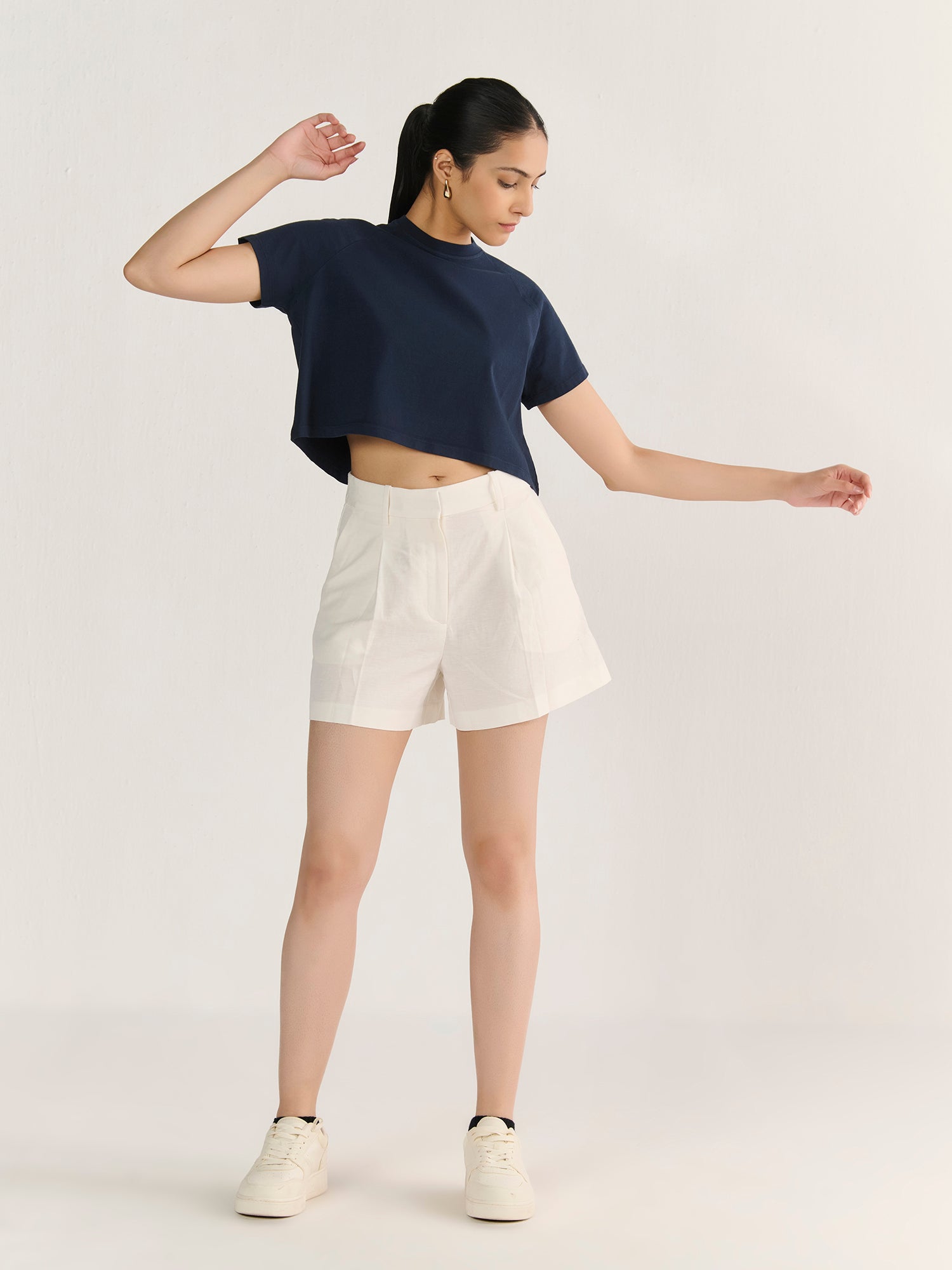 Heavy Boxy Crop Tee