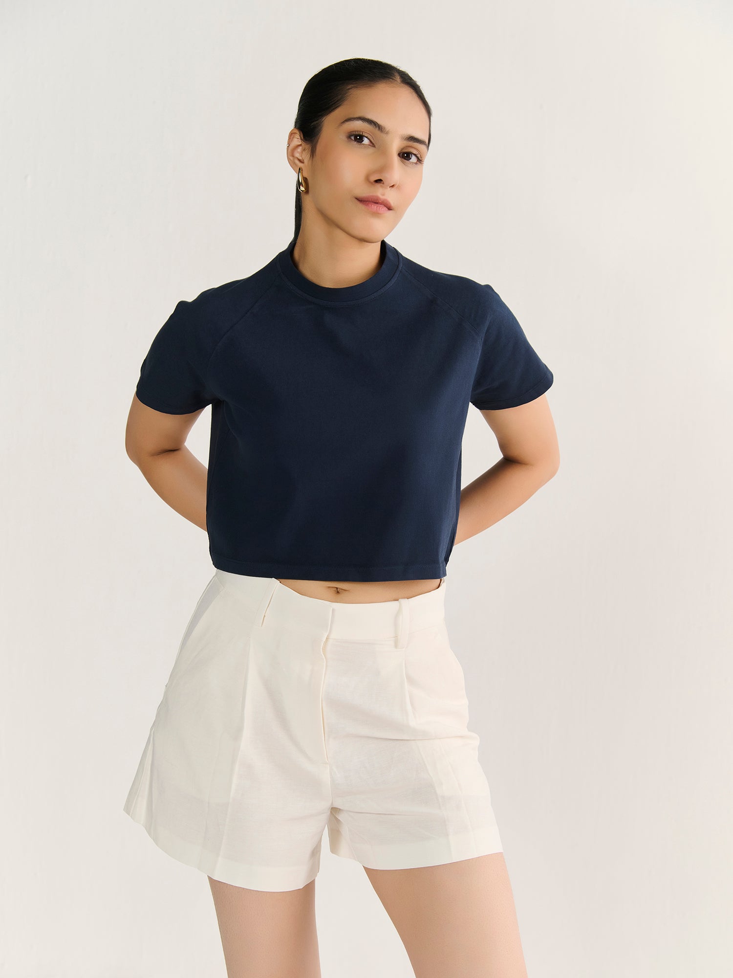 Heavy Boxy Crop Tee