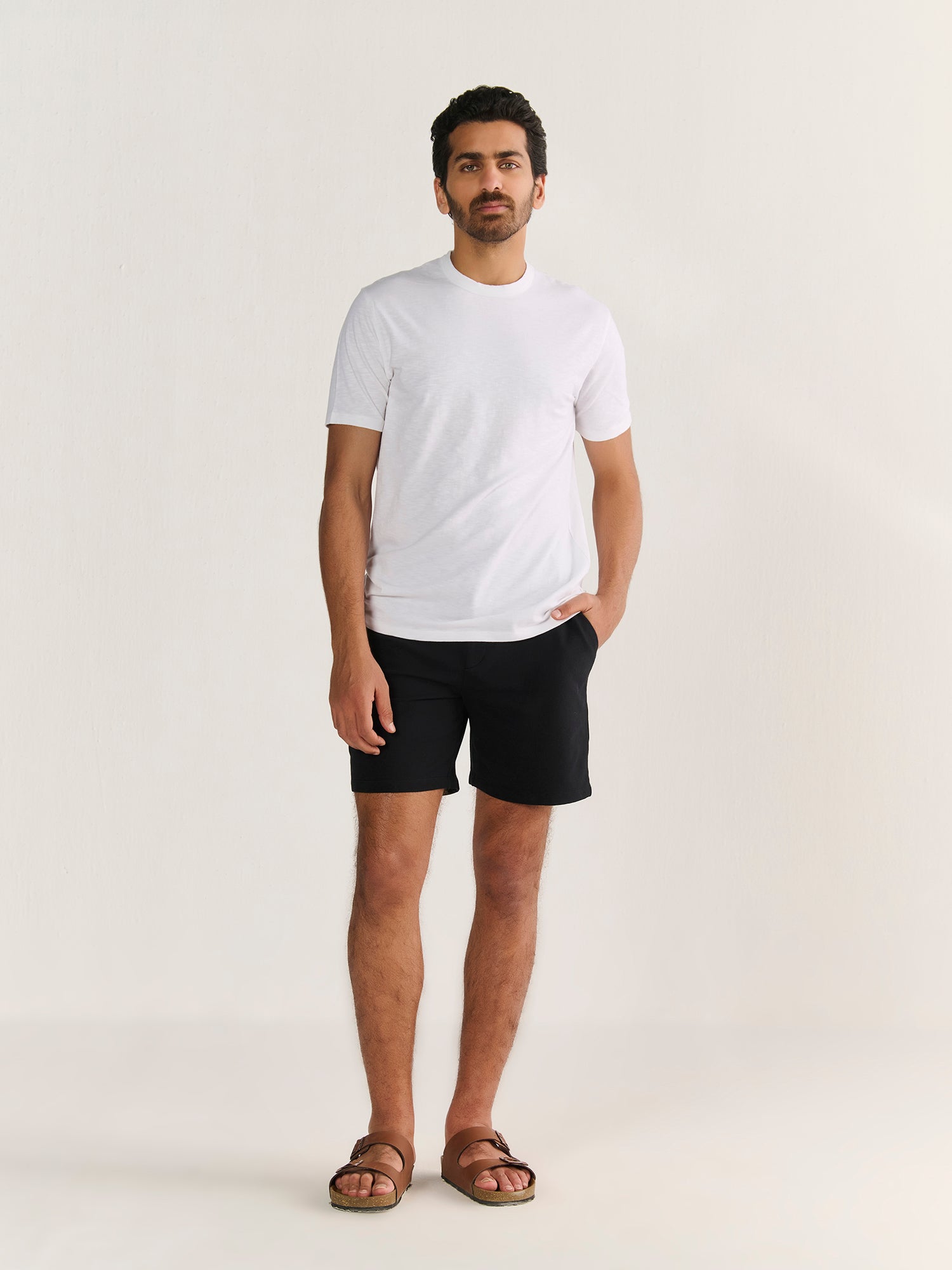 Textured Slub Short Sleeve Tee