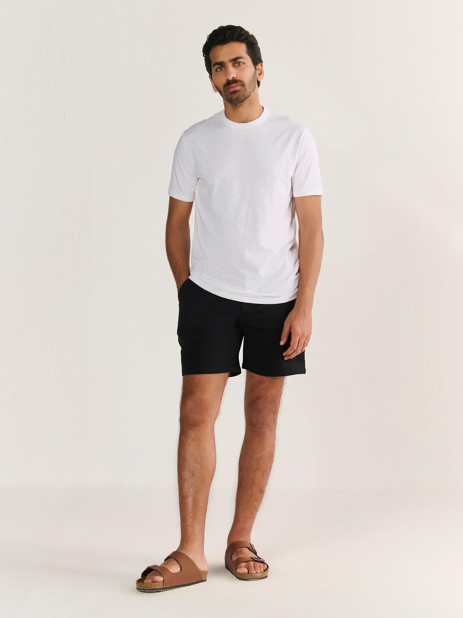 Textured Slub Short Sleeve Tee