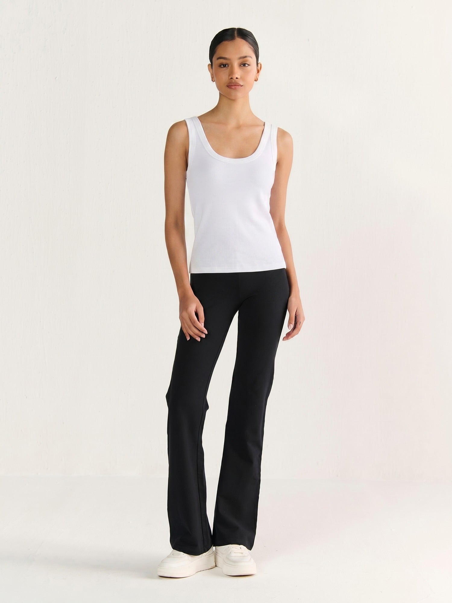 Rib Scoop Neck Tank