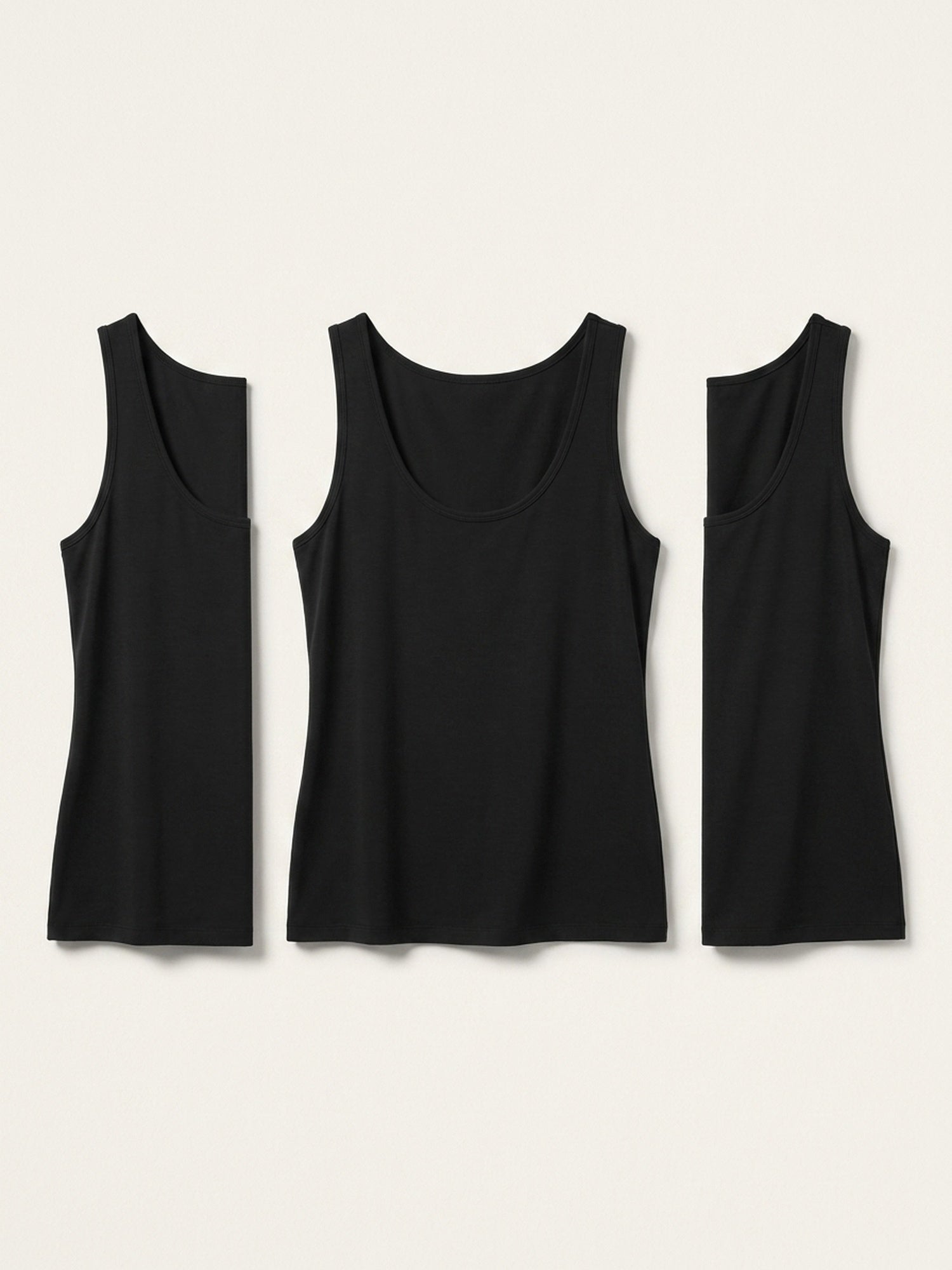 3x The Better Tank Bundle (Woman) - Black