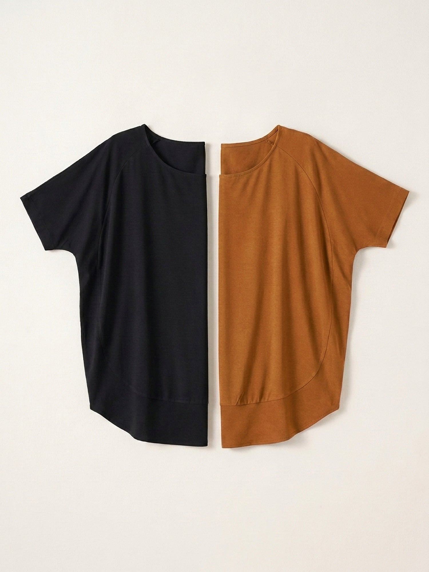 2x Flowy Fit Top Bundle (Woman) - Black + Colour