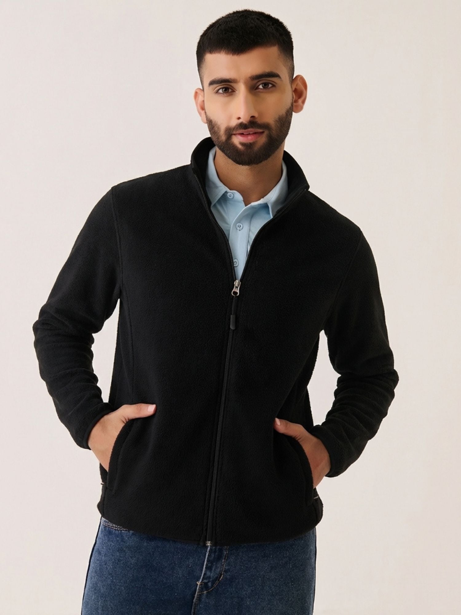 Polar Fleece Zip-up Jacket