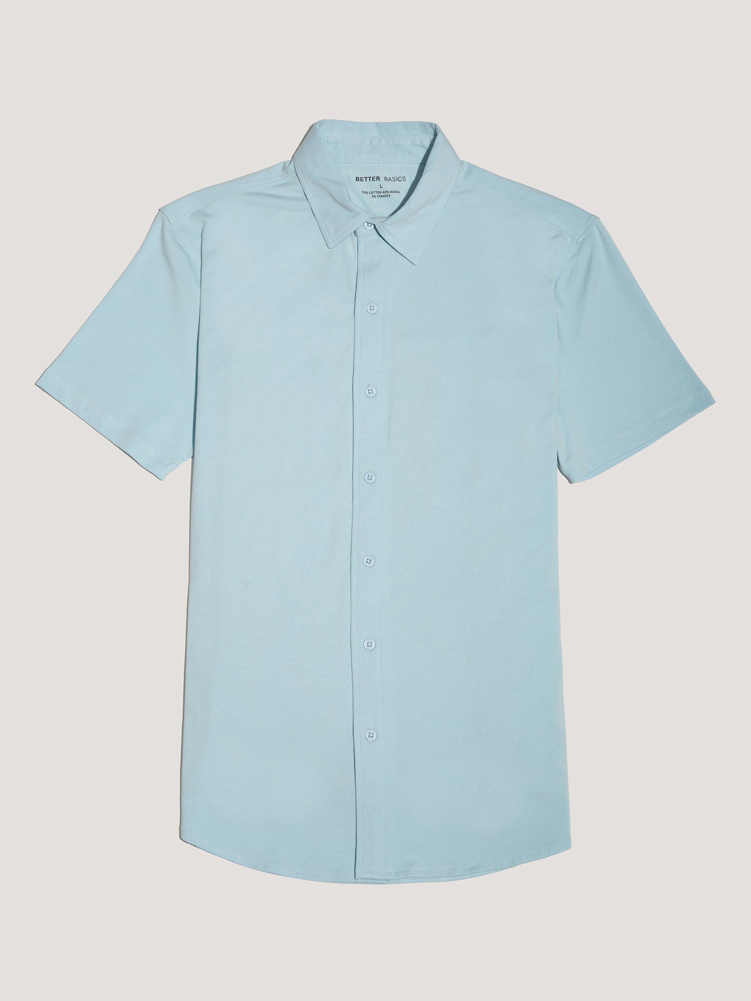 Short Sleeve Button Down - Slim Fit Stretch