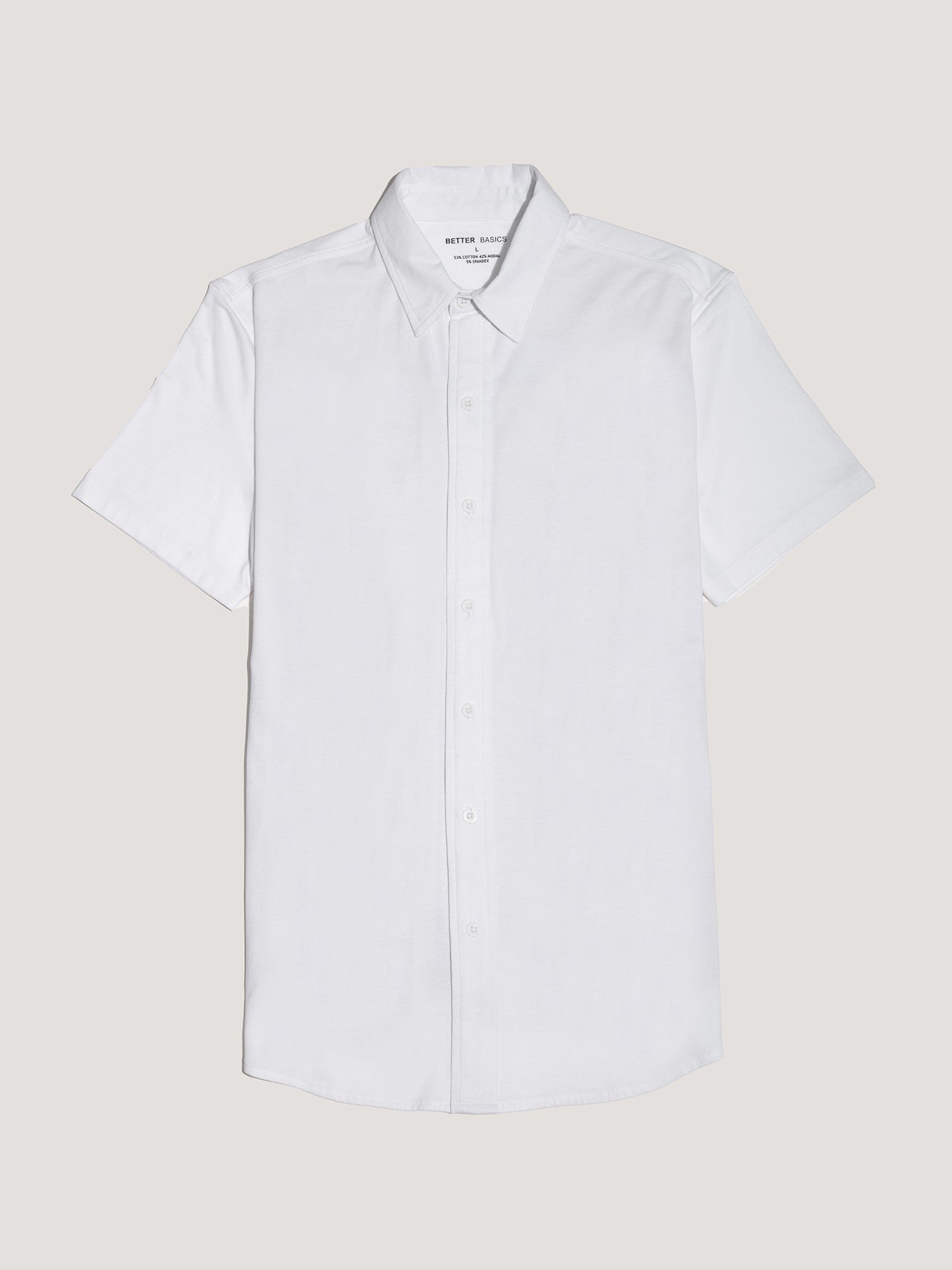 Short Sleeve Button Down - Slim Fit Stretch