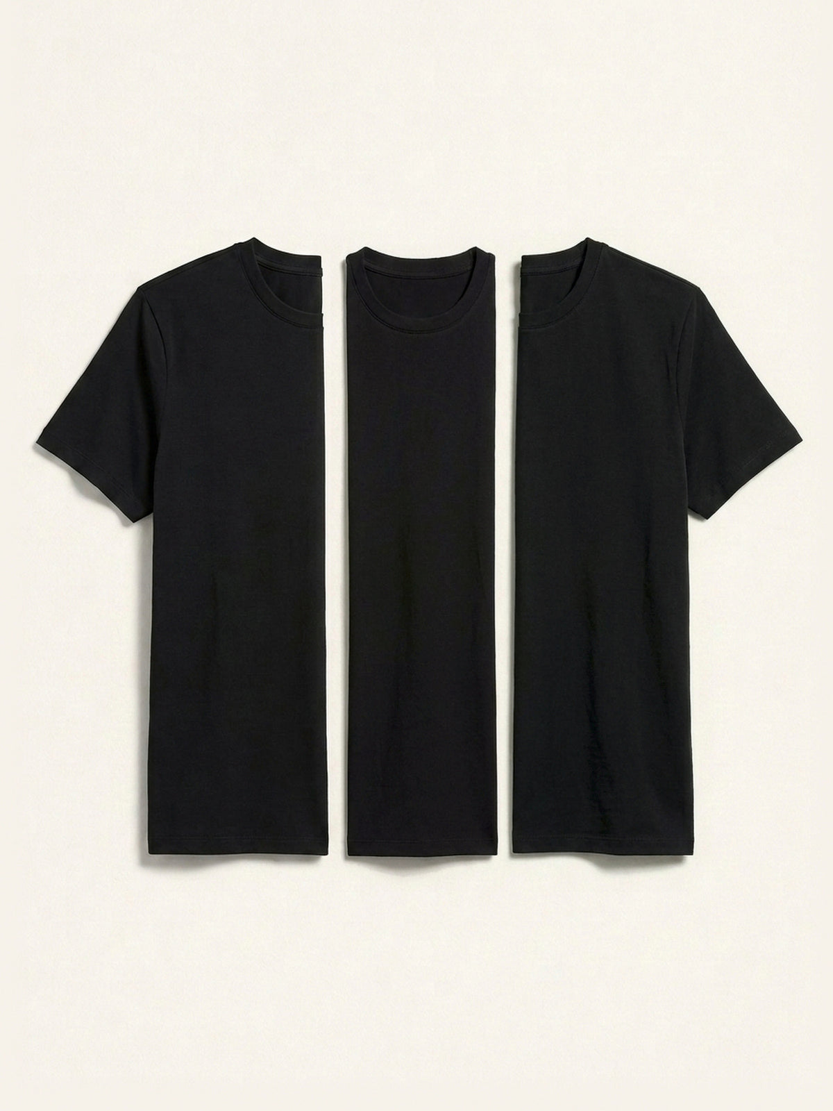 3x Short Sleeve Tee Bundle (Man) - Black