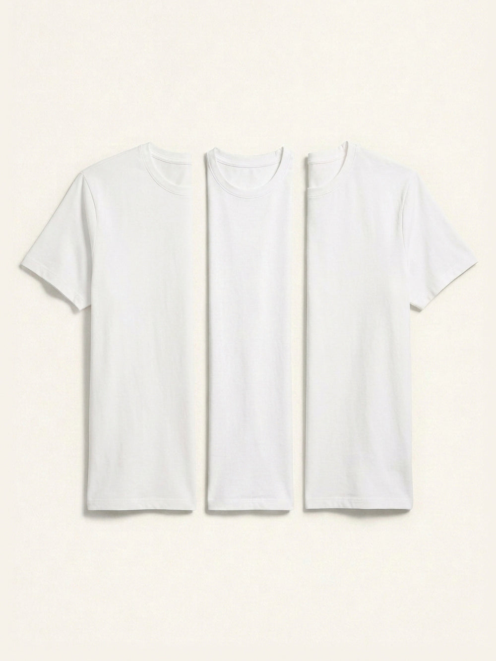 3x Short Sleeve Tee Pack (Man) - White